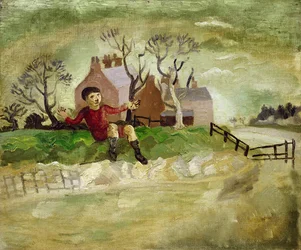 Il ragazzo che salta, Arundel, West Sussex, 1929